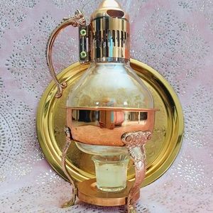 Princess House Copper Carafe set.